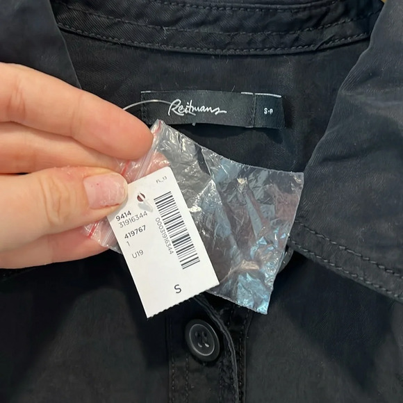 Reitmans black collared dress size small NWT - Picture 4 of 11